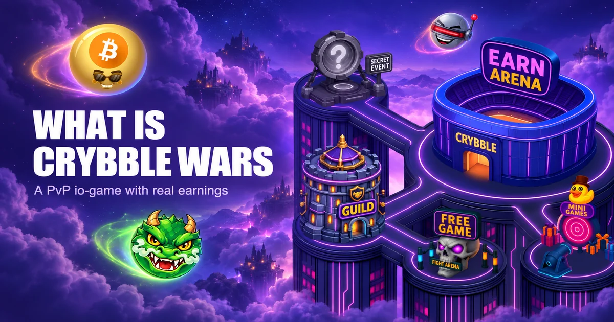Crybble Wars and other io games: similarities and differences — Crybble Wars